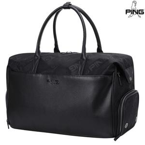 [골프공/양말증정]남성 로고 패턴 보스턴백 111E7BB001_BK