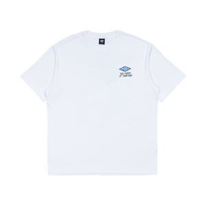 엄브로 아카이브 트로피 반팔 티셔츠 UQ221CRS46WHT