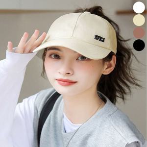 야구모자 사이즈조절 썬캡 볼캡 여자 포니테일 오픈