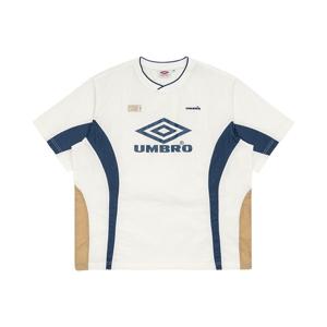 엄브로 HBL BLOKE 반팔 피스테 UQ221CWT51WHT