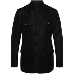 톰포드 컴팩트 밀리터리 재킷 OJM002FMC086F23