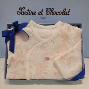 쇼콜라 G트왈드배냇저고리 (TNORAG192P)여아가을겨울임신출산선물