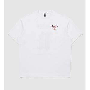 엄브로 쿨피케 레터 반팔 티셔츠 B1 UQ321CRS73 AGRG BLK0 WHT0