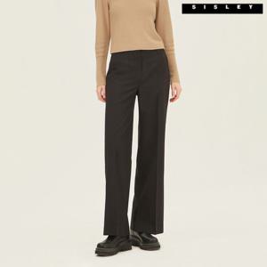 [시슬리]시슬리 메종 와이드 팬츠 SAPT46261_BK
