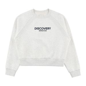 디스커버리 여성 세미크롭 맨투맨 DWMT41044MGL