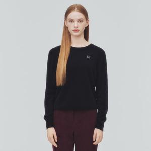 [링스본사] [25FW] 여성 홀가먼트 캐시미어 니트 L21E3SR352_BK