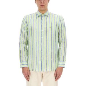 에트로 긴팔 셔츠 MRIB0002 99TR314S8454 GREEN