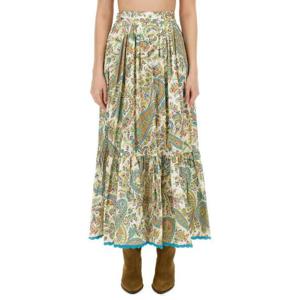 에트로 롱 스커트 WRFA0016 99SA568X0801 GREEN