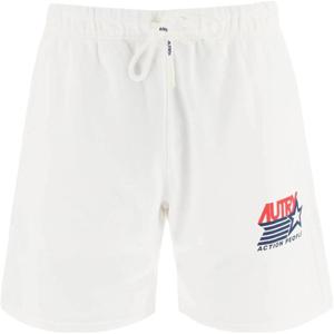 23SS 오트리 남성 아이코닉 로고 숏팬츠(화이트) SHIM 2371