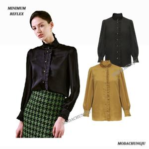 [미니멈]MD 사이드 셔링 블라우스  MD MMYDAWB0190_CJ