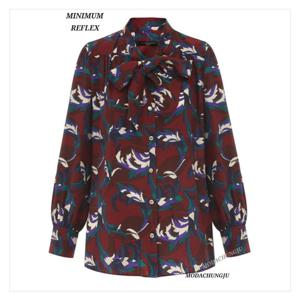 [미니멈]MD  플라워 패턴 블라우스 MD MZCGWB8940WN_CJ