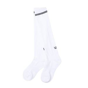 [링스골프][25FW] 여성 심플 배색 로고 니삭스 L21E3SC351_WH