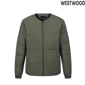[웨스트우드]남성 겨울 가볍고 따뜻한 라운드넥 미들 다운 자켓 WP4MCDM121
