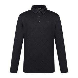 [핑] 남성 아가일 프린트 카라 긴팔 티셔츠 111E3TO103NA