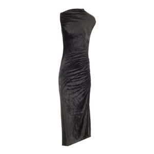 25FW 릭오웬스 벨벳 드레스 LI02D5524VST09