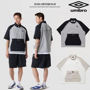 [엄브로]썬샤워 스탠넥 반팔 아노락 UQ321CWT71 2종