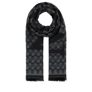 ALEXANDER MCQUEEN Embroidered wool foulard 8353754200Q 1461