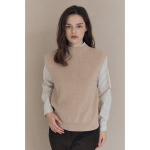 [BCBG][올앤선드리] 투웨이 글리터리 조끼 A5WAK511_DG