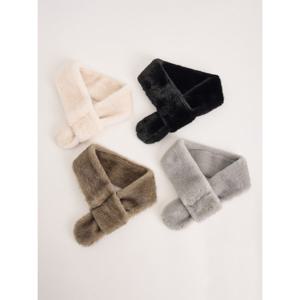 [커스텀에이블]고리 인조퍼 머플러_T2512AC037D