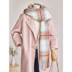 [커스텀에이블]울 체크 도톰 머플러_T2511AC035D