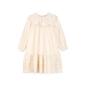 [페리미츠]레이스 카라 핀턱 원피스 P2532O651