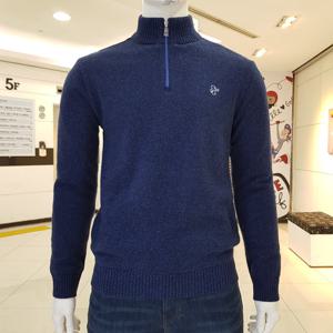 [루이까스텔]남성사각와펜솔리드방풍스웨터/3GRSW003N