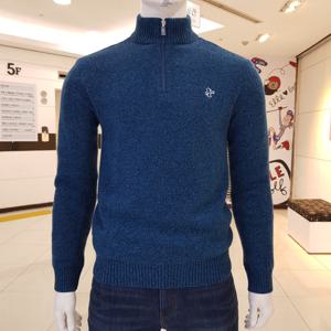 [루이까스텔]남성사각와펜솔리드방풍스웨터/3GRSW003X