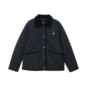 캉골자켓 CQK KRFW-JK85560BK 우먼스 코듀로이 칼라 큐 자켓 8556 블랙