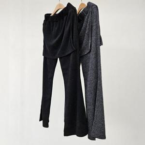 빅사이즈랩팬츠 T212L411 나인이지스판스커트팬츠 YP