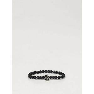 [ALEXANDER MCQUEEN] 라프리마 남성 팔찌 위드 메탈 스컬 7069791AAIX 1010 블랙 /6