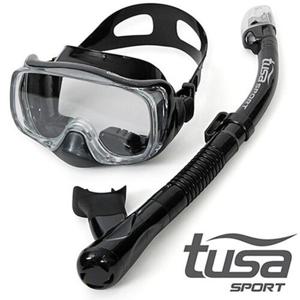 투사 스노클링용 마스크 수경 스노클세트 Z61481 헬스