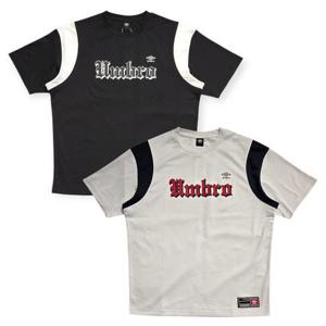 [엄브로] 2025 UQ321CRS72/블럭형 메쉬 반팔티/BLK0(블랙),WGR0(화이트그레이)