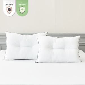 에어룸 알러셀 진드기방지 항균 이지넥 경추베개 50x70 2장