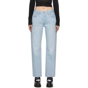 25 FW 리바이스 여성 블루 501 90s 데님 진 241099F069062