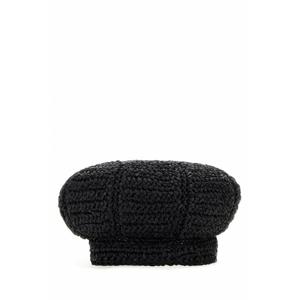 [PRADA] 라프리마 여성 모자 헤어 액세서리 1HC2662FMC F0002 블랙 /2