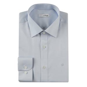 [에스티듀퐁(셔츠)]25S/S 면120수 트윌 원단 슬림핏 셔츠SE5SM21LS302SGY -GB