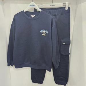 [에꼴리에]보드록 캐릭터   맨투맨 상,하세트(24D54040203)_US