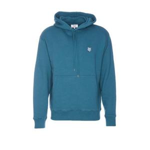 메종키츠네 볼드 폭스 헤드 패치 컴포트 후드 티셔츠 MM00713KM0