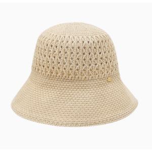 [헤지스ACC] 아이보리 짜임 린넨혼방 벙거지모자 HIHE5E202IV