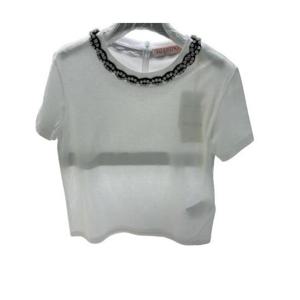 발렌티노 가라바니 반팔 티셔츠 5B3MG23N8RH 0BO BIANCO