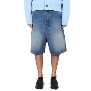AMI 알렉스 하이웨이스트 데님 쇼츠 HSO600DE0001 480 TP935910344