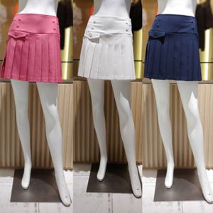 [파리게이츠]521E3PC102-여성 A라인 잔 플리츠 스커트-(25년가을)