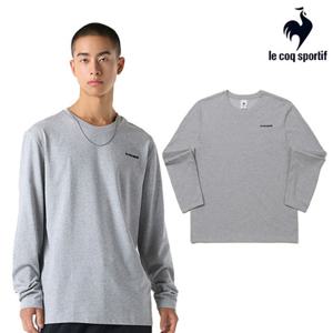 [르꼬끄] 남녀공용 유니 에센셜 레귤러 긴팔티셔츠 QQ323LRL81_MGR