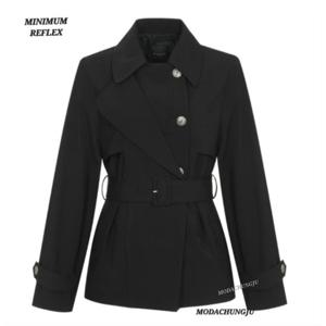 [미니멈]MD 하프 트렌치코트 MD MXCAWY7320BK_CJ