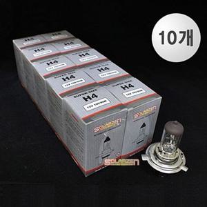 자동차용 할로겐 전구 클리어 H4 Big 10개묶음 1개 국내제작 차량용전등 자동차전등 자동차 할로겐등 램프 자동차할로겐 자동차전조등 자동차안개등 차량용할로겐