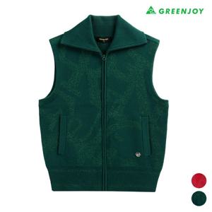 [그린조이] 여성 메탈 오픈 집업 베스트_GF23SV22W