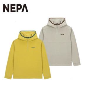 [네파] 공용 스트라이프 플리스 후드 집업 티셔츠 7KF6015