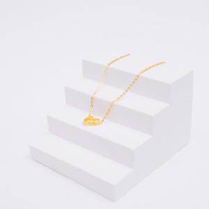 [베티블루] 995 999 24K 순금 레이어드 써클 더블링 여성 여자 3.75g 금 목걸이