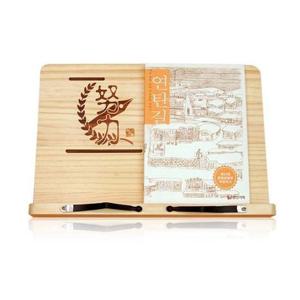 알리미 자연솔독서대 나무독서대/340x236x38mm (1개)