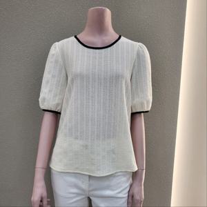 [꼼빠니아]라운드 기본스타일의 티셔츠 CAFU5-WKS240 _IC